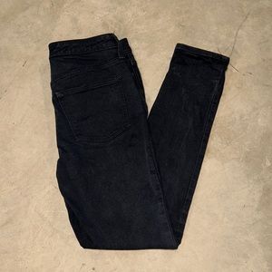 universal thread black high rise skinny jean